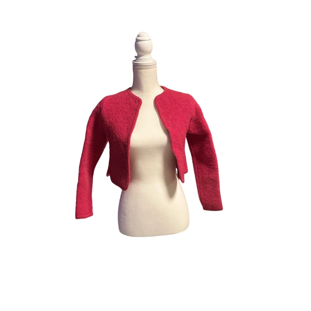 Northern Isles 100% Wool Women Size 6 Cardigan Sweater